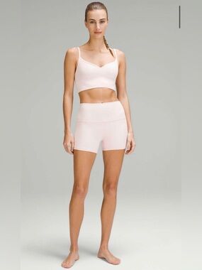 Lululemon Align Sweetheart Bra Strawberry Milkshake Size 12 Nulu Yoga